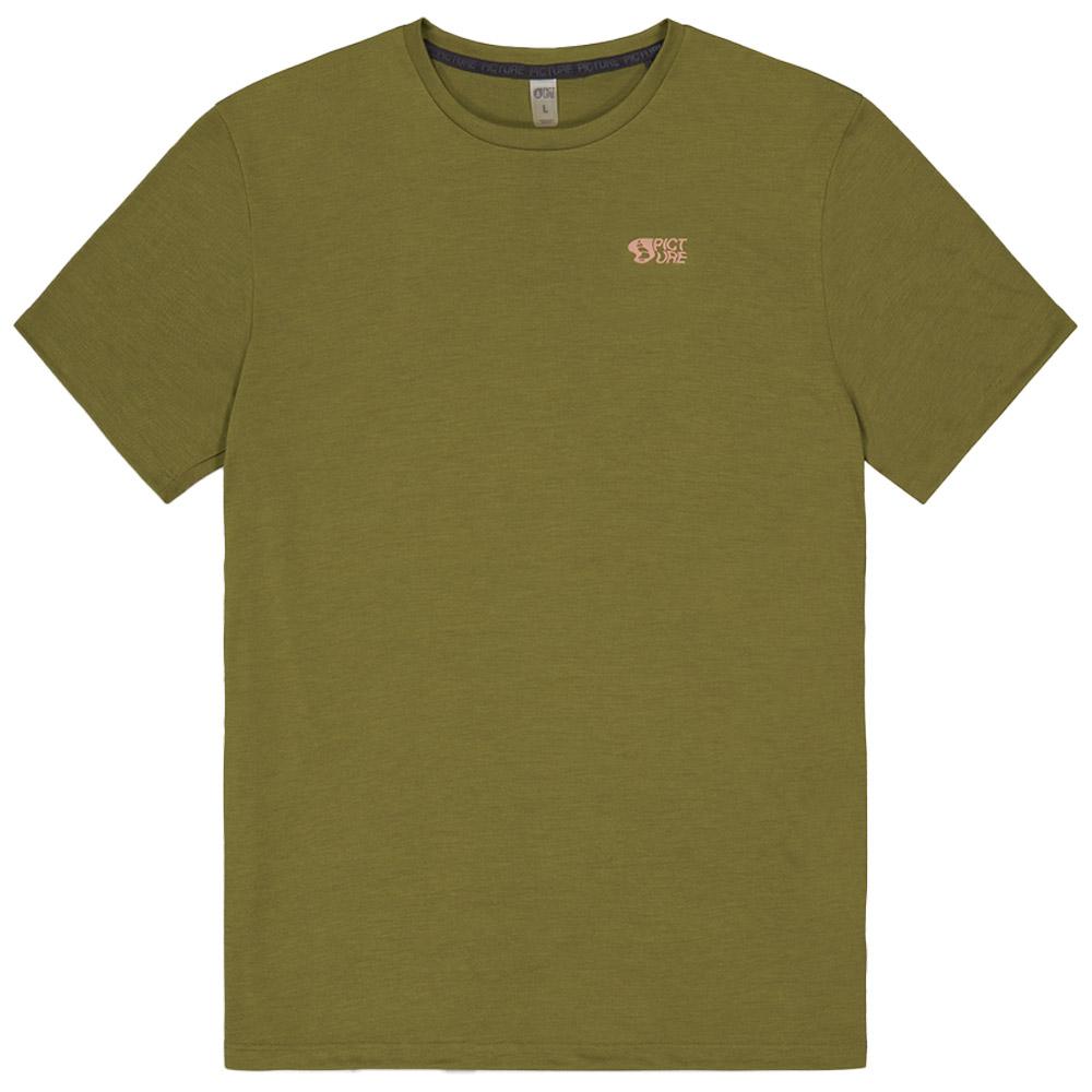 Picture - Timont Short Sleeve Urban Tech Tee Shirt Tobacco - L - Hiking tee-shirt