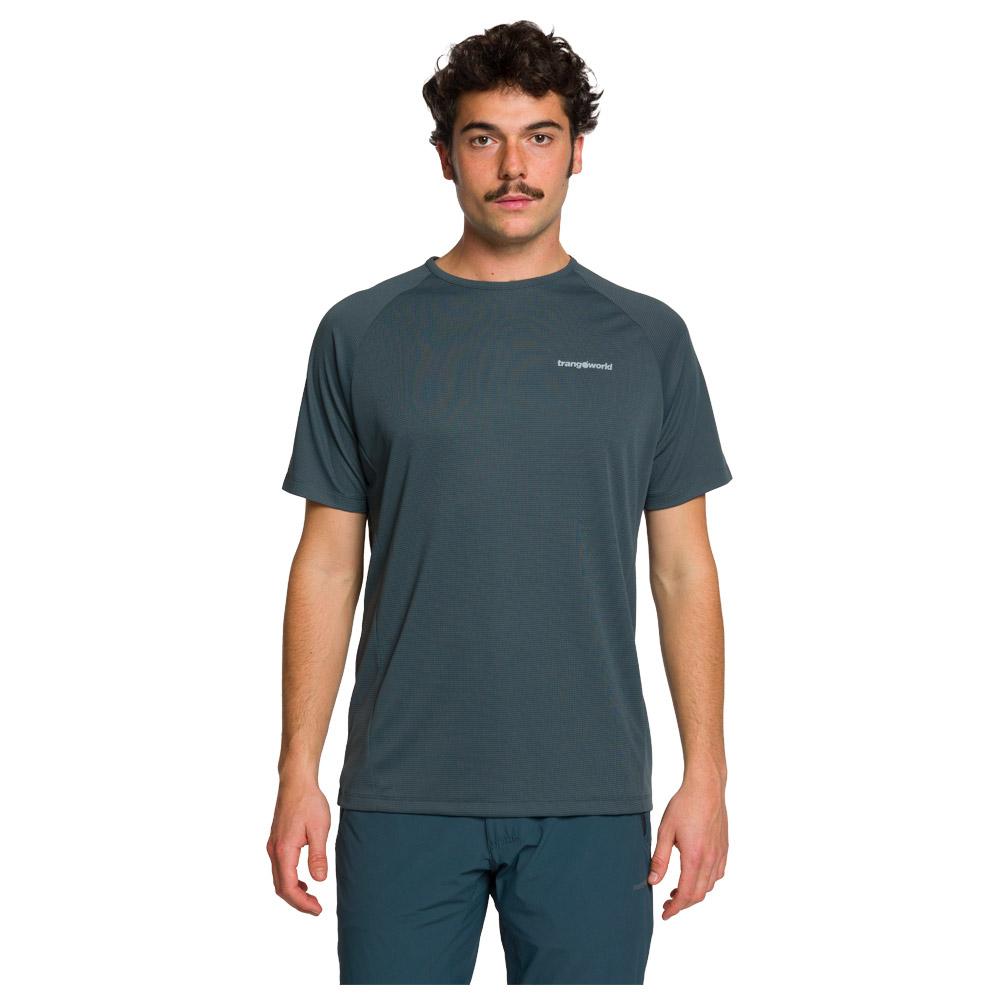 Trangoworld - Couvet Dark Slate - M - Wander-T-Shirt