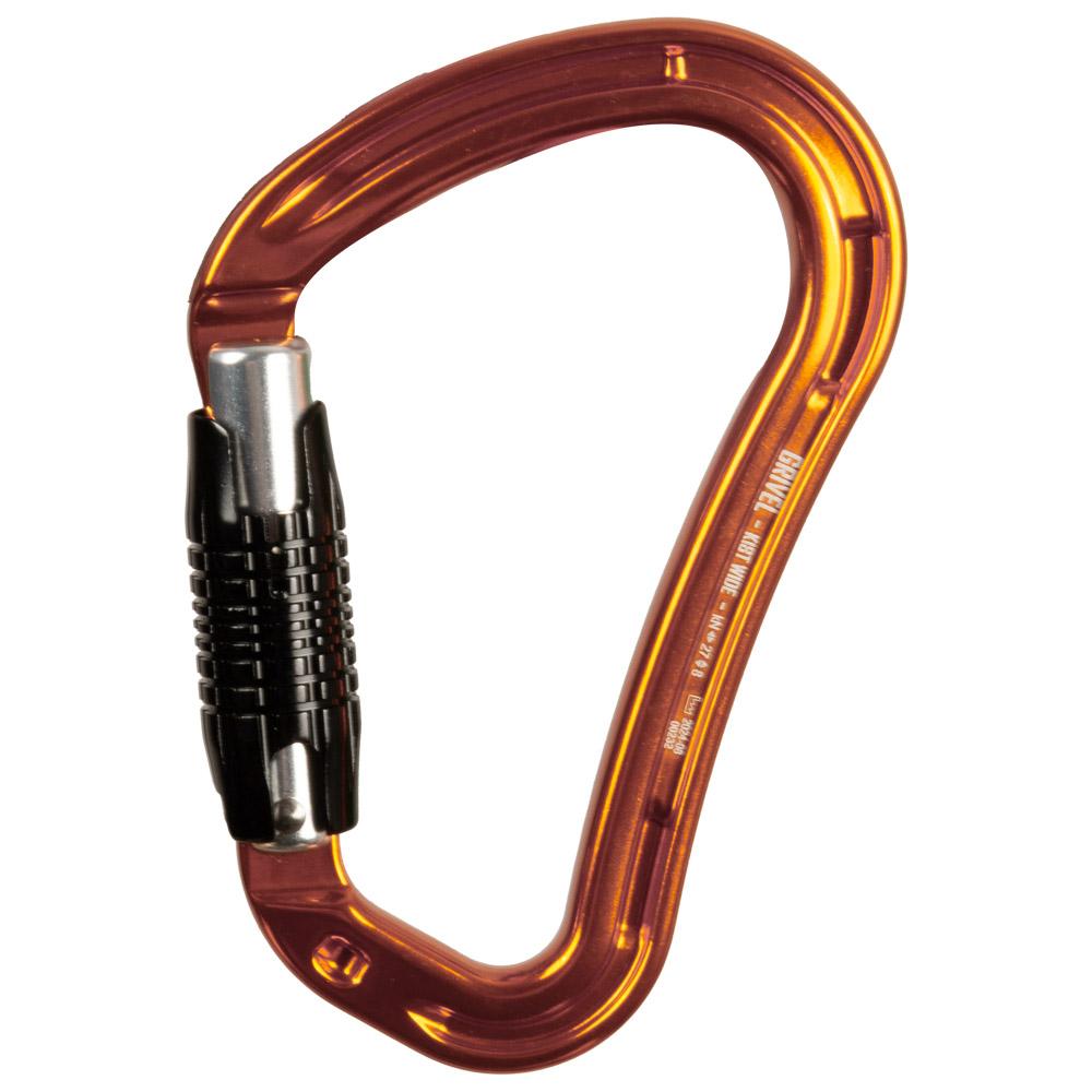 Grivel - K18T Wide Twist Lock Orange - Carabiners