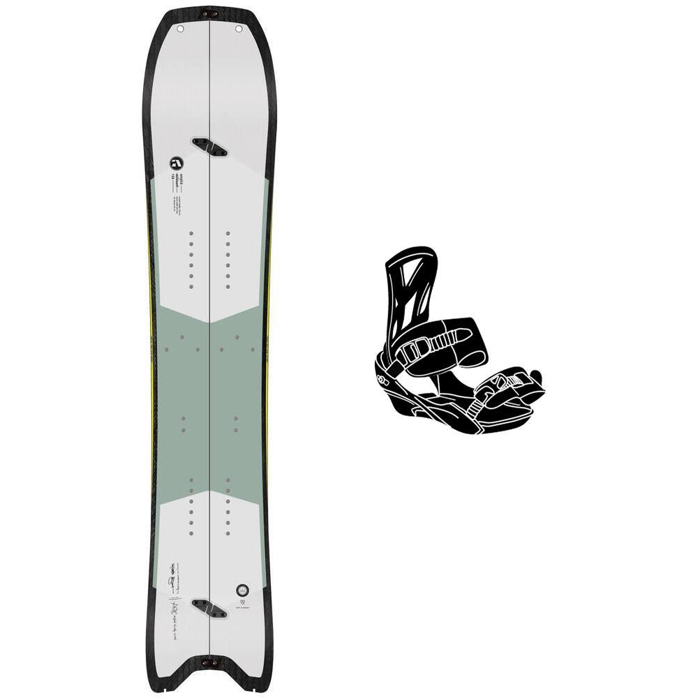Amplid - Snowboard-Set Millisurf + Bdg - Snowboard - Herren - Glisshop.de