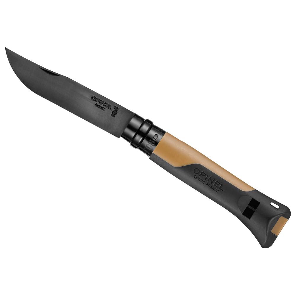 Opinel - Blister N°08 Horizon Moutarde PVD Black - Knives