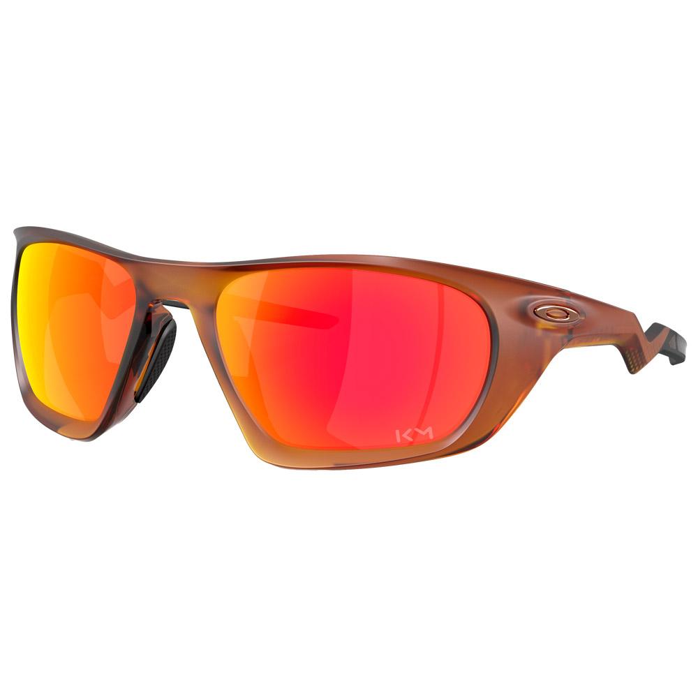 Oakley - Lateralis Kylian Mbappé Matte Dark Amber Prizm Ruby - Sonnenbrille - Rot - Glisshop.de