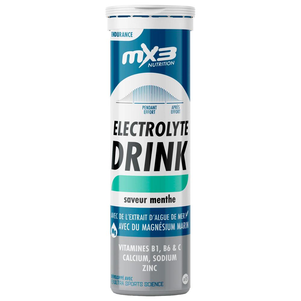 MX3 Nutrition - Electrolytes Drink x15 Menthe - Drink