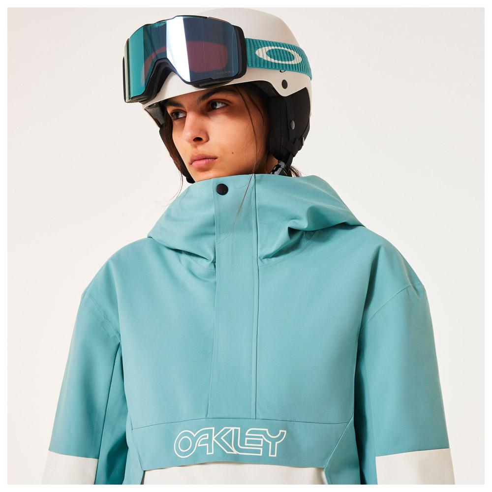 Blouson Ski Oakley W Tnp Tbt Insulated Anorak Mist Pacific Hiver