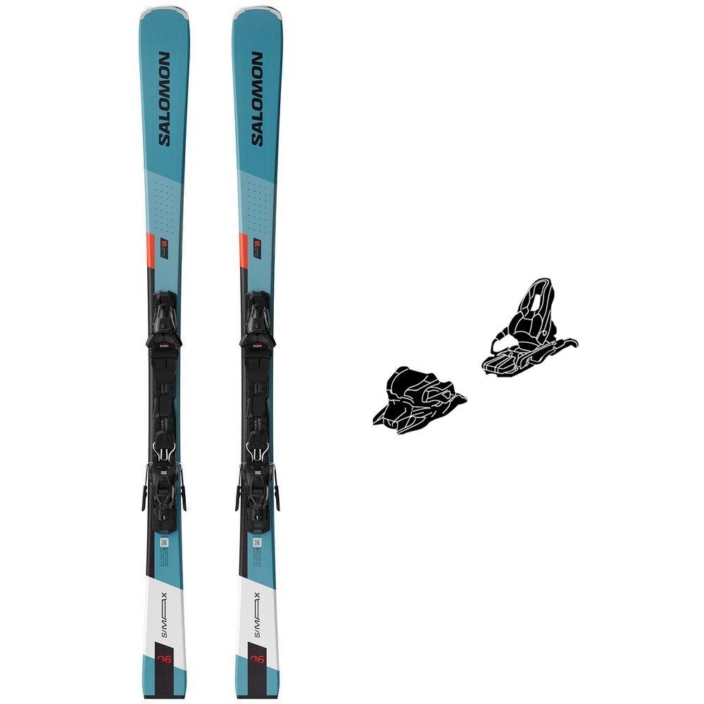 Salomon - Pack Ski E S/Max 6 - 150 + M10 Gw Black L80 - Ski - Größe 150 - Schwarz - Herren - Glisshop.de