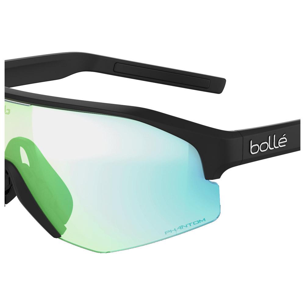 Bolle Sunglasses Lightshifter XL Black Matte Phantom Clear Green