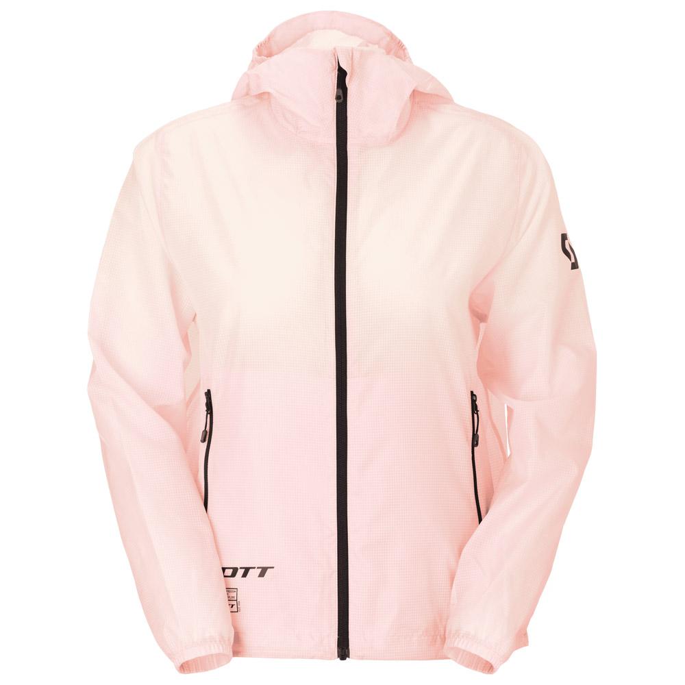Scott - W's Explorair Escape Lightweight Bliss Pink Cotton White - L - Hiking jacket
