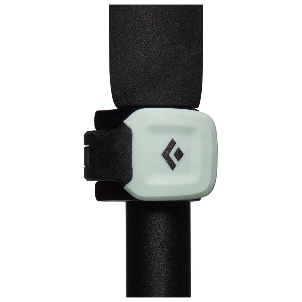 Bastoncini Da Trekking Black Diamond Pursuit FLZ – Nero/verde Schiuma, Taglia Medio/grande, 496g