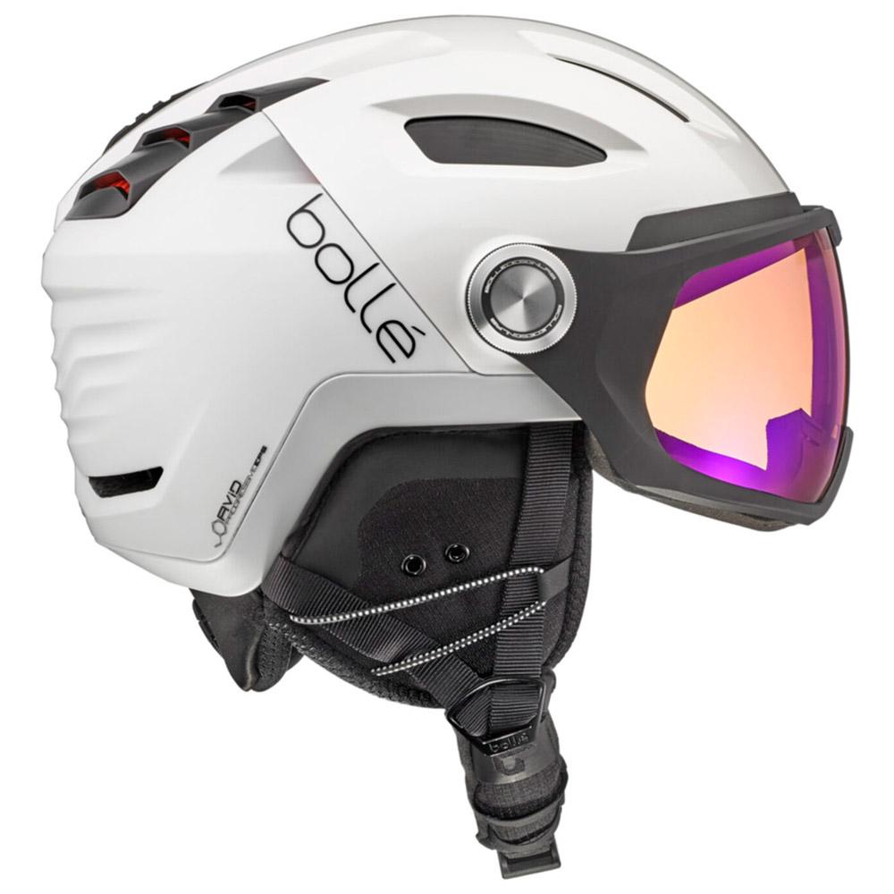 Bolle Helmet w/ visor VRyft Mips White Pearl Shiny Winter 2024