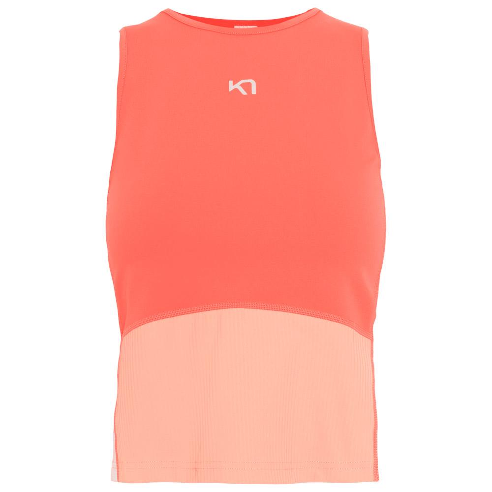 Kari Traa - Linnea Top Peach Bloom - L - Trail tee-shirt