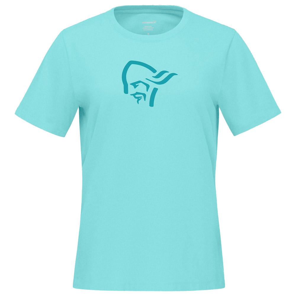 Norrona - 29 Cotton Viking W's Aqua Haze - M - Tee-Shirt