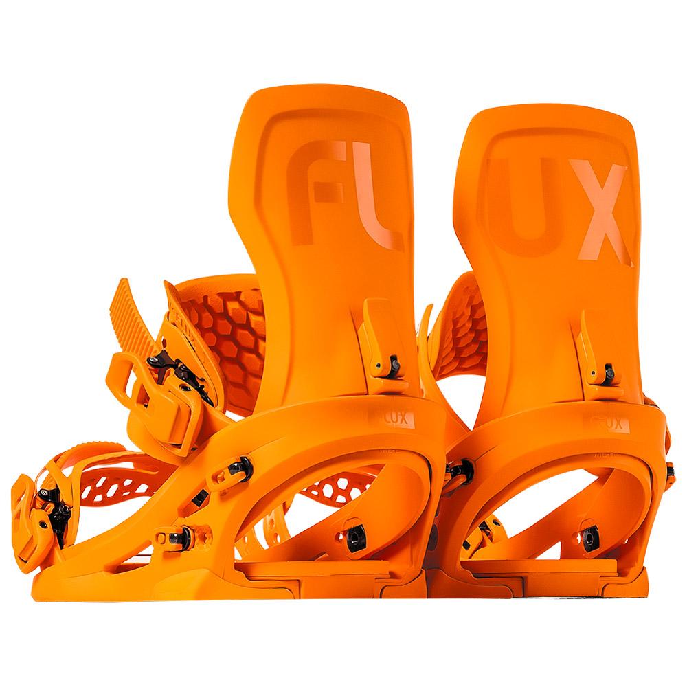 Flux Snowboard binding XF Orange - Winter 2025 | Glisshop