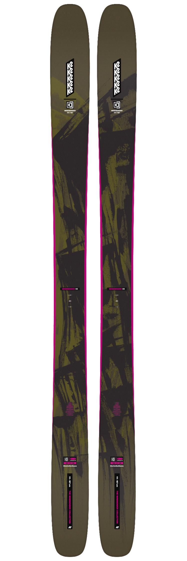 K2 - Pack Ski Mindbender 111 - 187 + Attack Lyt 11 Gw Br.120 Solid Black - Ski