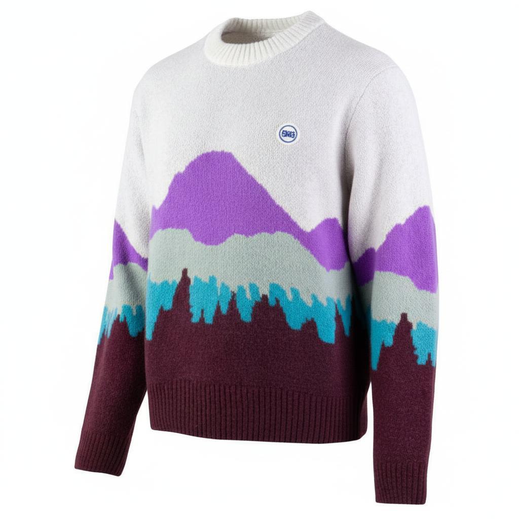 Picture - Wak Knit Blue Mountains Knit - M - Sweater