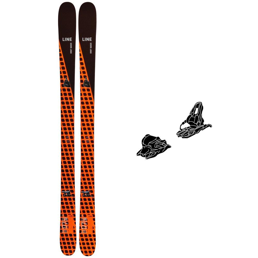 Line - Pack Ski Honey Badger - 144 + 11.0 Tp 100mm Black Anthracite - Ski