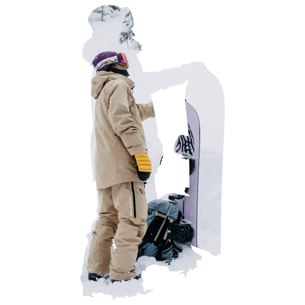 Burton Ski Jacket Ak Swash Gore Tex Summit Taupe - Winter 2025