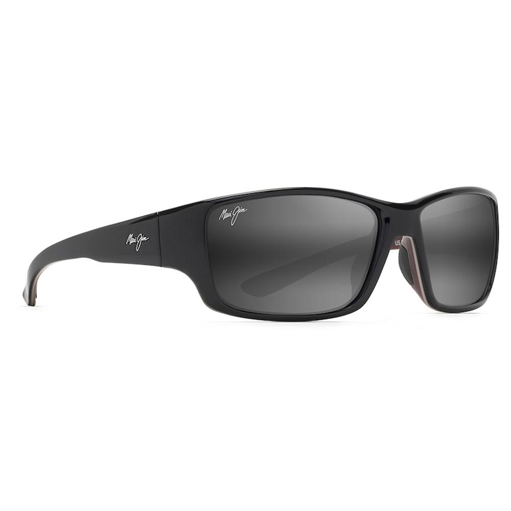 Maui Jim - Local Kine Shiny Black Gris Neutre Minéral Superthin - Sunglasses