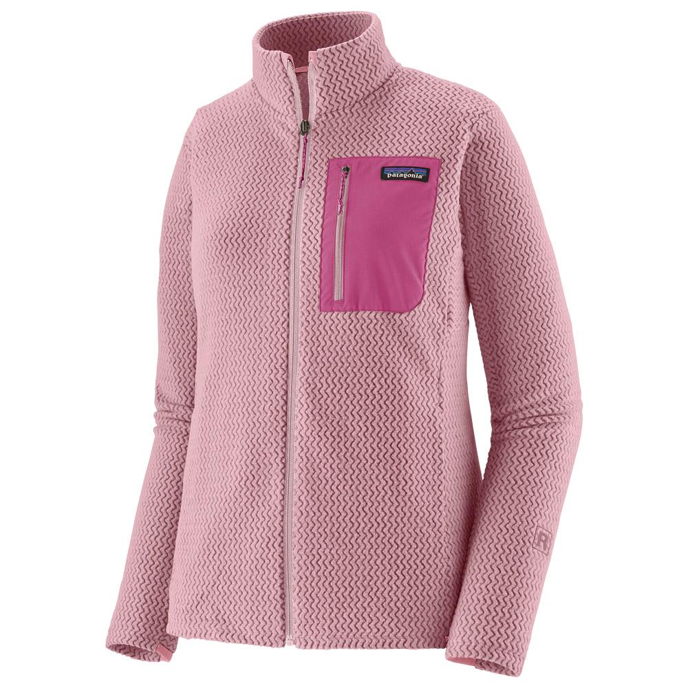 Patagonia - W's R1 Air Jacket Quiet Violet - M - Fleece - Größe M - Lila - Damen - Glisshop.de