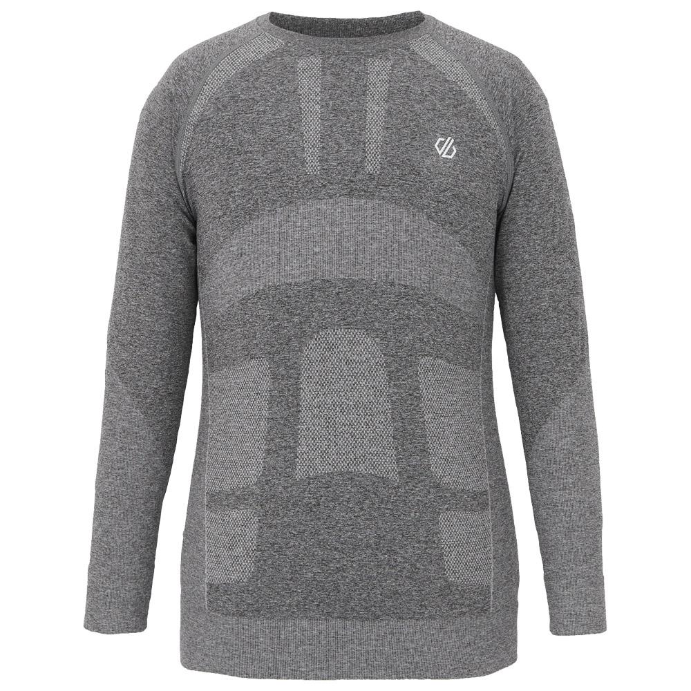 DARE2B - In The Zone II Long Sleeve Tee Shirt Charcoal Grey Marl - XL - Technical underwear