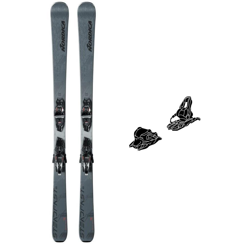 Nordica - Pack Ski Steadfast 85 Dc Fdt - 168 + Tpx 12 Fdt Black Black - Ski