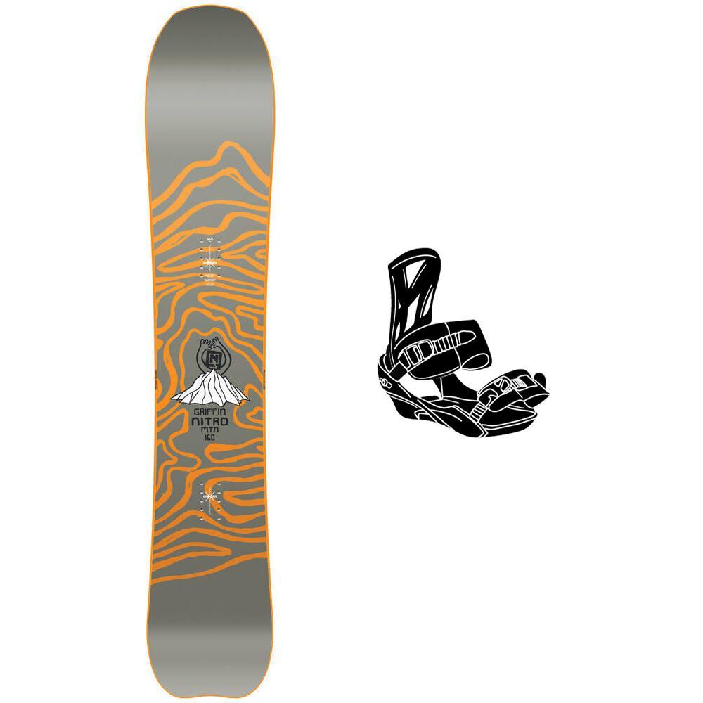 nitro mountain x griffin snowboard 2023 – Comor Nitro Mountain X Grif Men's