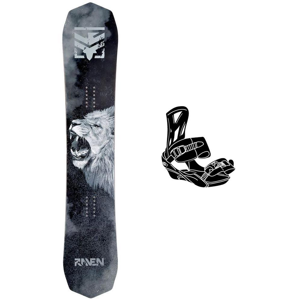 Raven - Pack Snowboard Lion - 149 + King Black - Snowboard