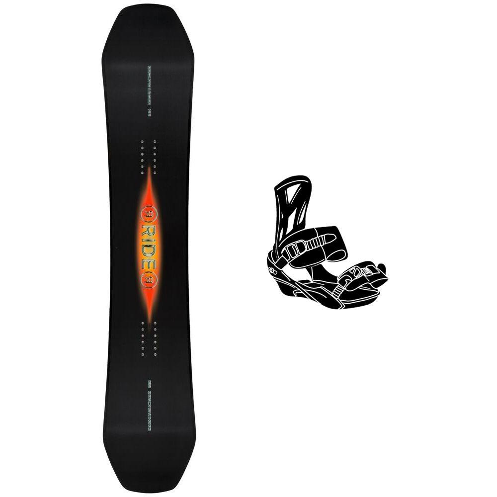 Ride - Pack Snowboard Benchwarmer - 159 + Beam - Snowboard