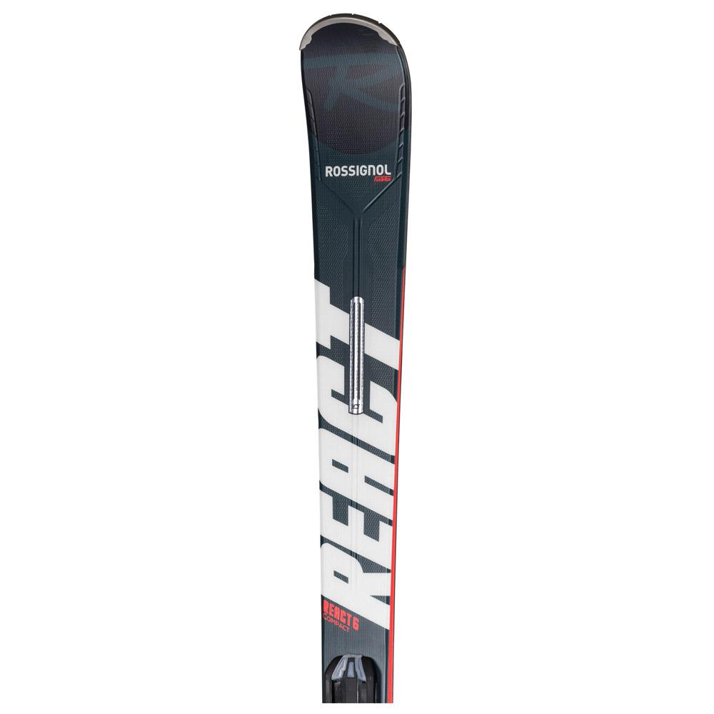 ROSSIGNOL SKI REACT R4 SPORT CA + BINDINGS XPRESS 11 GW B83 BK/RED - Easy  Gliss