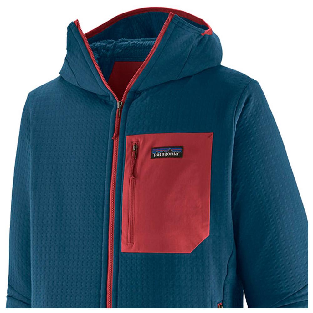 Patagonia Fleece M s R2 TechFace Hoody Tidepool Blue Winter 2023 Glisshop