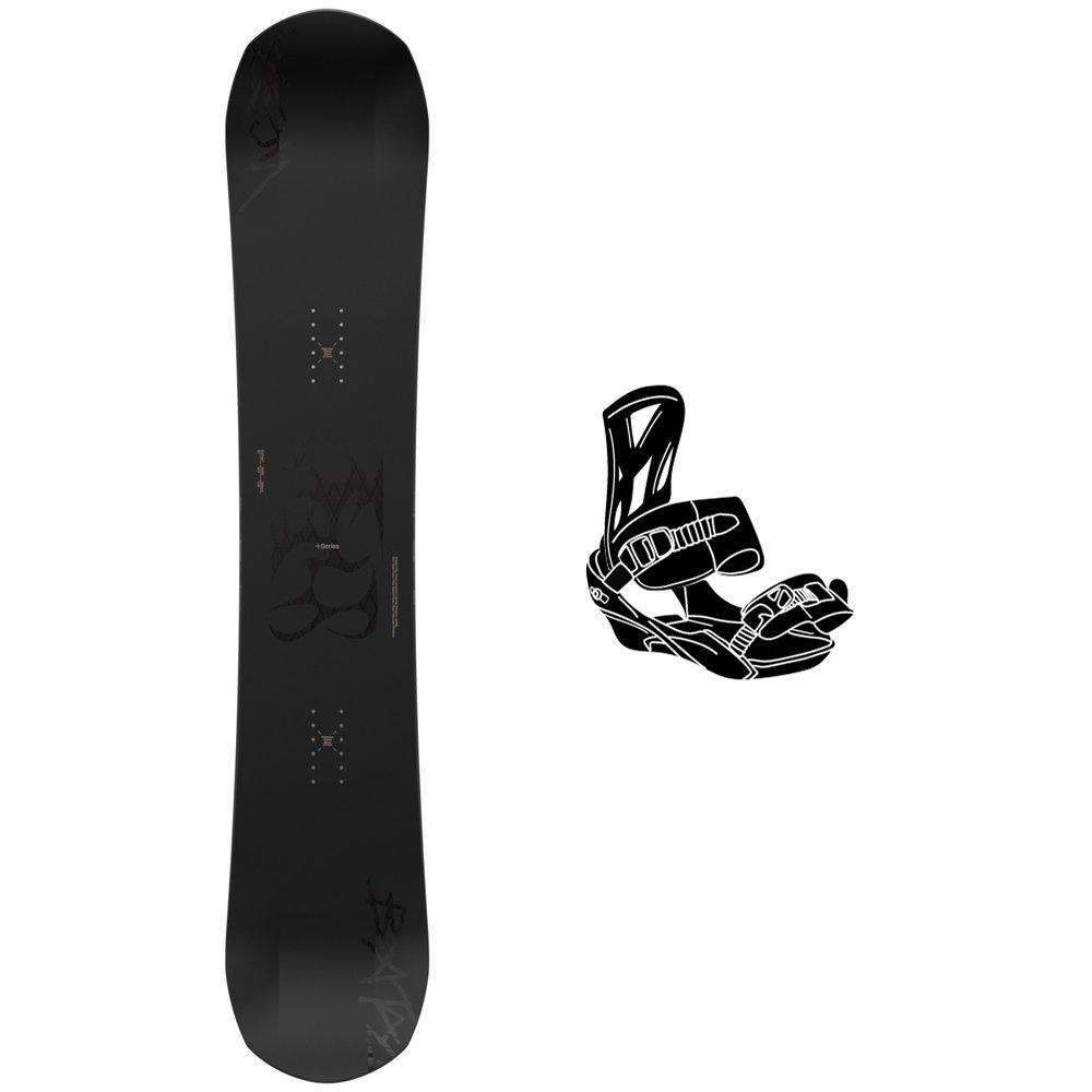 Bataleon - Snowboard set Evil Twin+ + bindings - Snowboard
