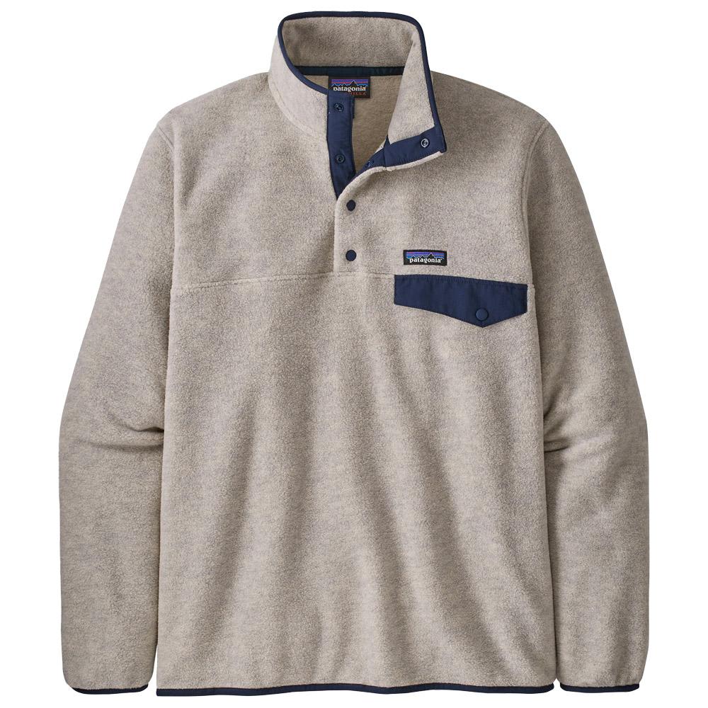 Patagonia Sweater Lightweight Synchilla Snap T Oatmeal Heather Winter 2025 Glisshop