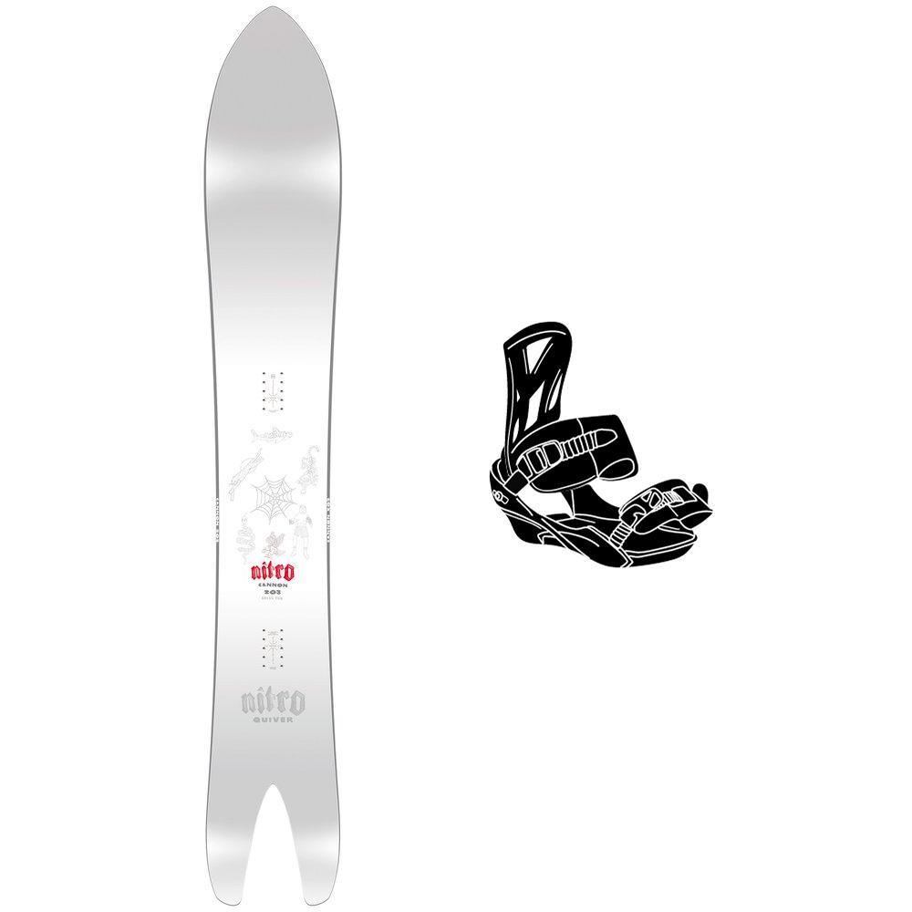 Nitro - Snowboard set Cannon + bindings - Snowboard