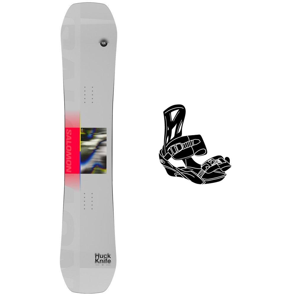 Salomon - Snowboard set Huck Knife + bindings - Snowboard