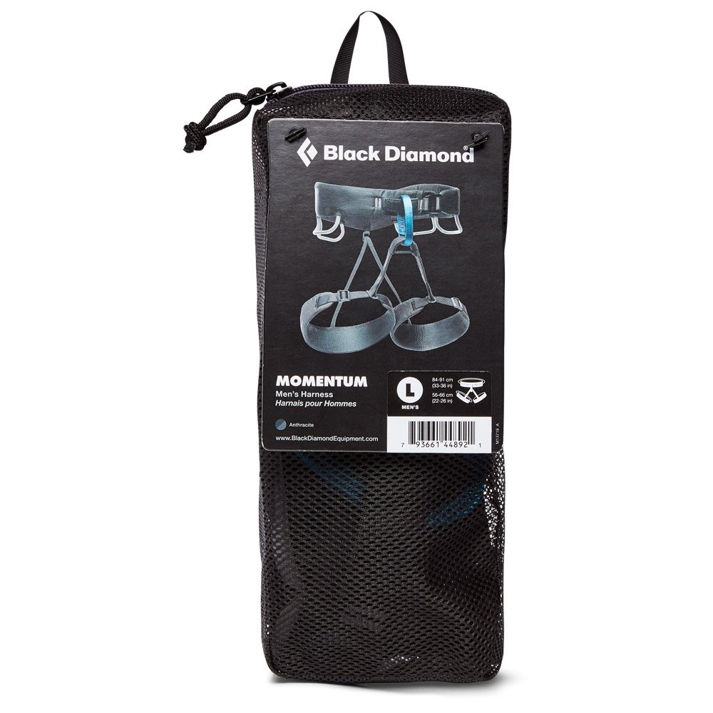 Baudrier d'Escalade M Momentum harness - Kingfisher BLACK DIAMOND - Sports  Aventure