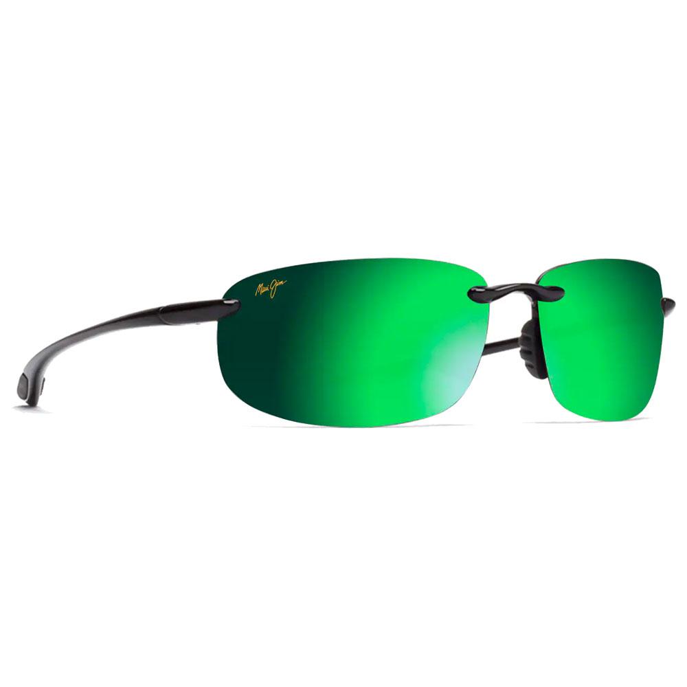 Lunettes de soleil Maui Jim Hookipa Noir Brilliant MauiGreen MauiBrilliant Ete 2024 Glisshop