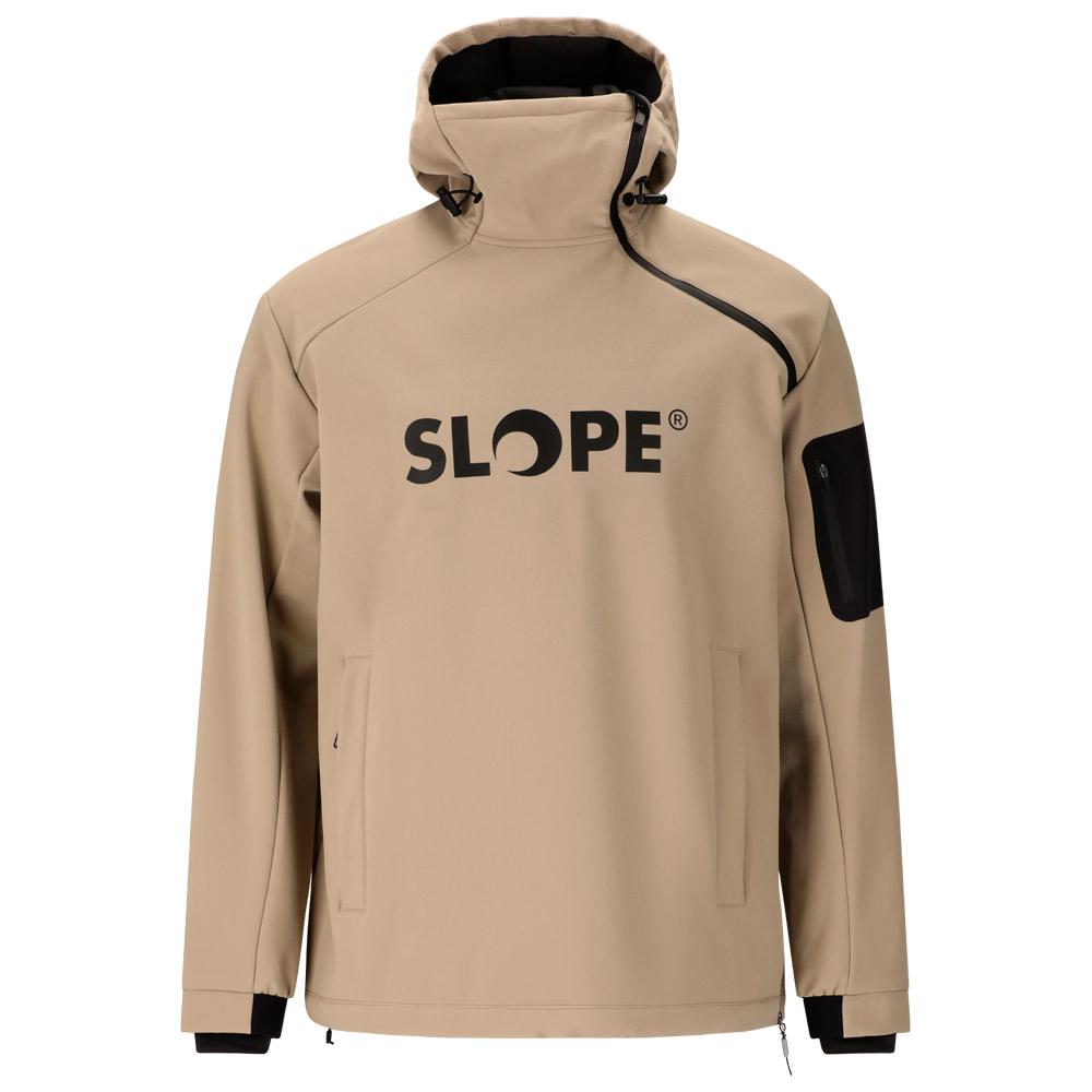 Slope - Fletcher M's Softshell Hoodie Roasted Cashew - S - Funktionsjacke - Größe S - Roasted Cashew - Herren - Glisshop.de