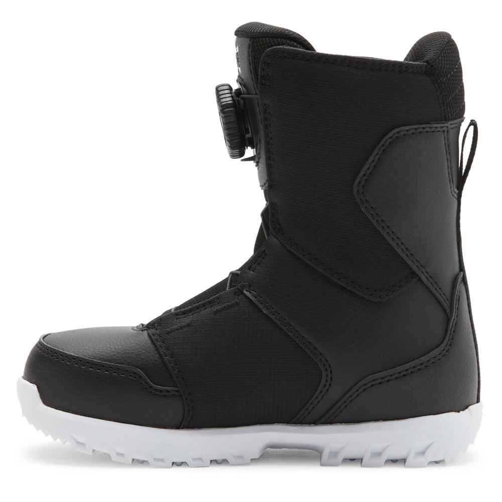 Boots DC Youth Scout Black White - Hiver 2025 | Glisshop