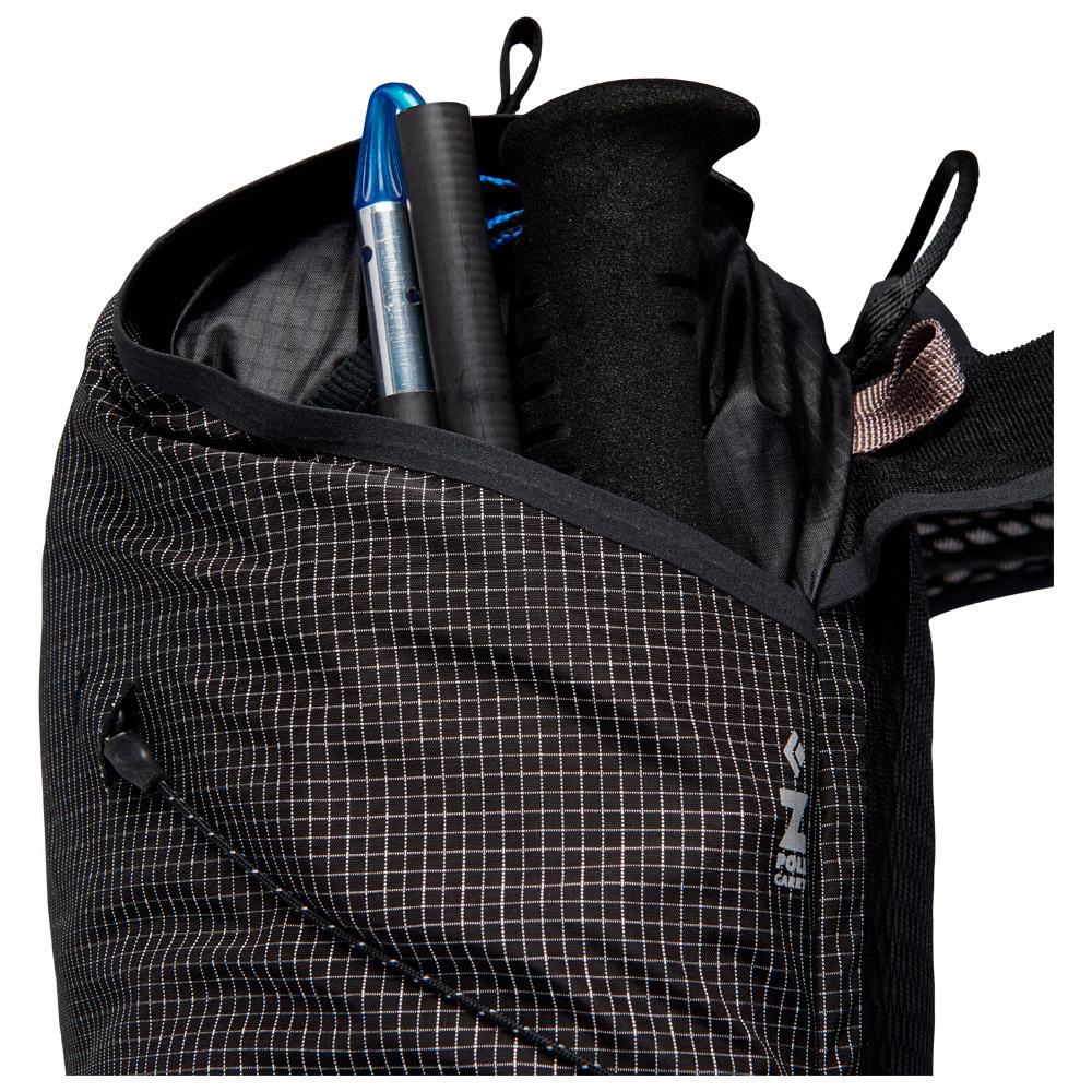Zaino Black Diamond Distanza 15L – Leggero, Nero, Taglia Large, Perfetto Per Backpacking