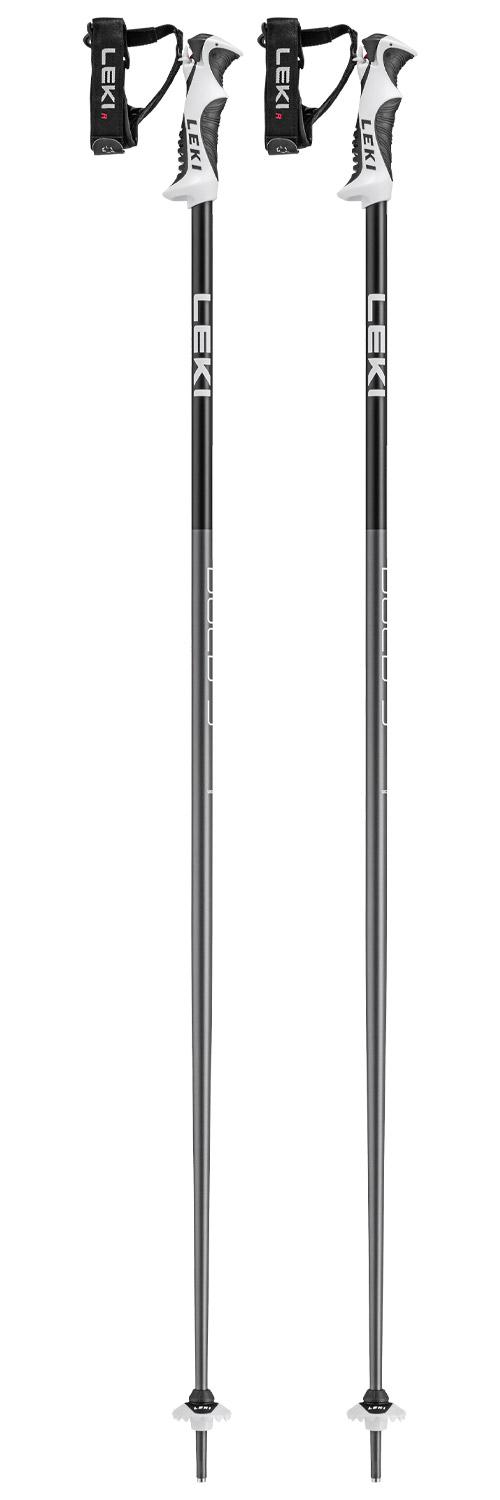 Leki - Bold S Dark Anthracite Black White - 120 - Poles