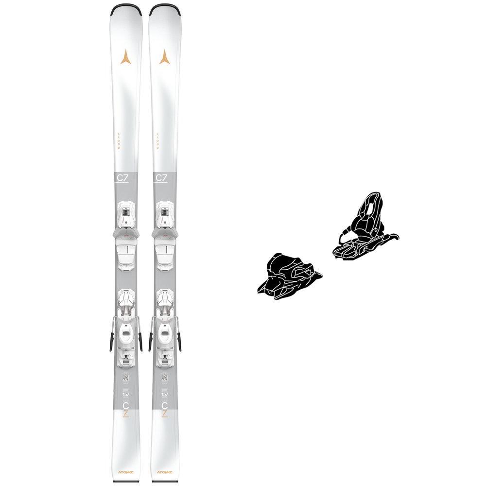Atomic - Pack Ski E Cloud C7 White Lt - 145 + M 10 Gw White Light Sand L80 - Ski