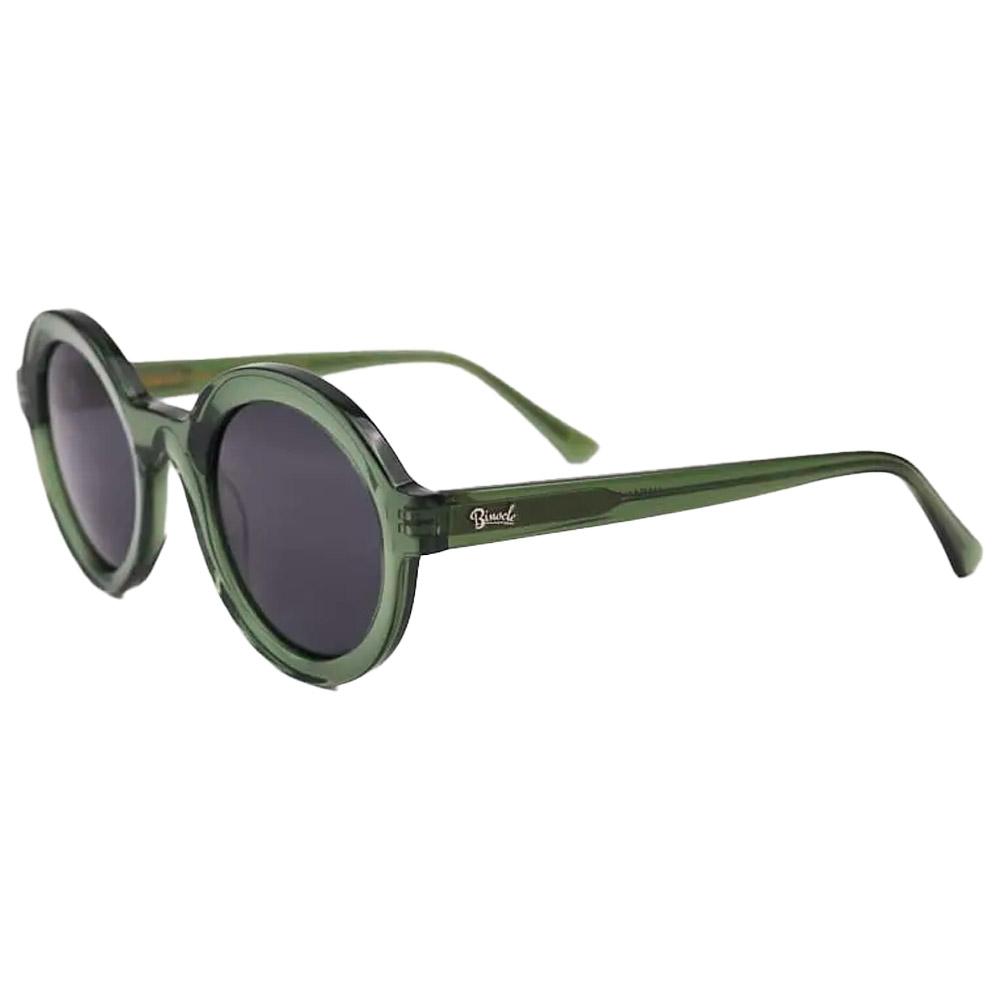 Binocle Eyewear - Habana Shiny Khaki Gradient Grey Polarized - Sunglasses