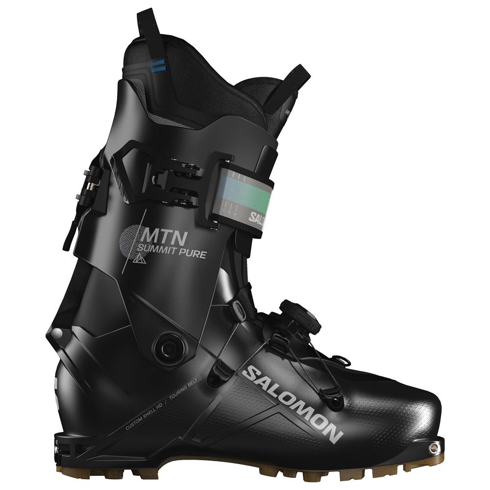 Salomon - Mtn Summit Pure Black Black Race Blue - 29-29.5 - Ski touring boot