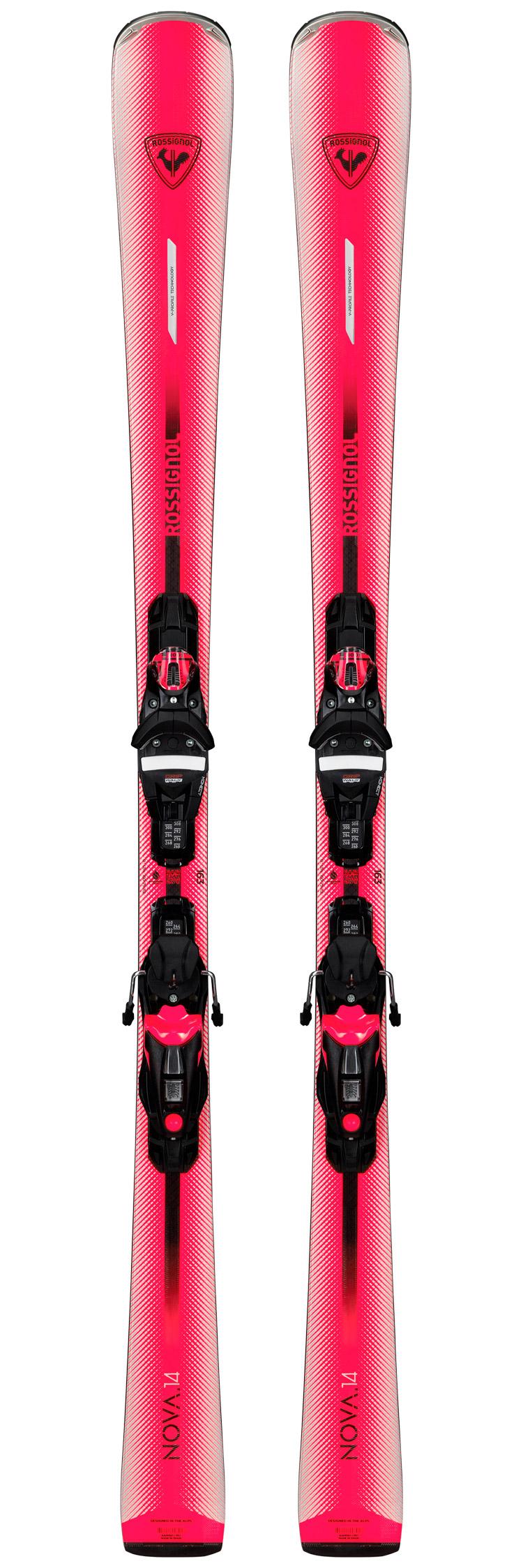 Rossignol - Pack Ski Nova 14 Konect - 163 + Nx 12 Konect Gw B80 Tonic Sun - Ski