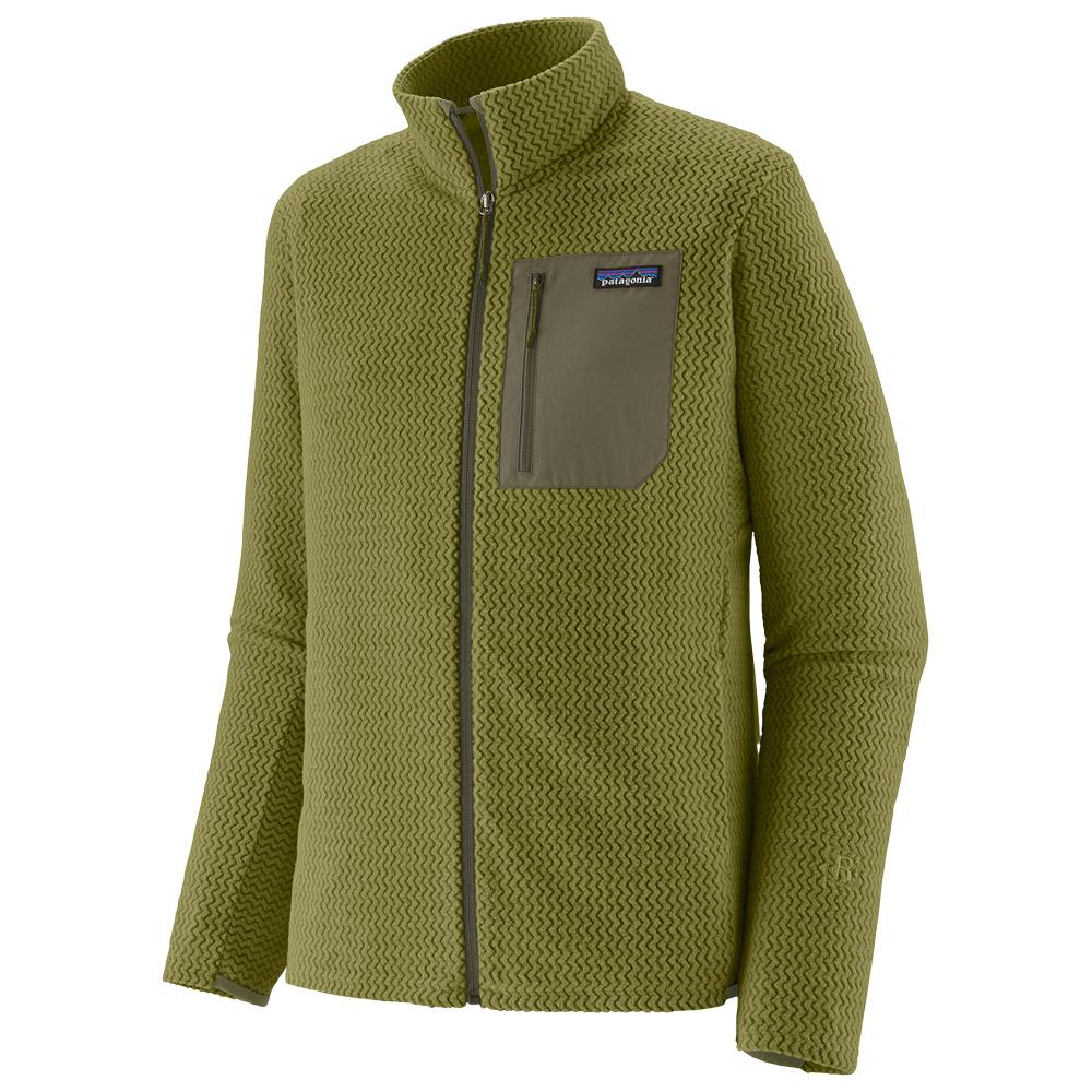 Patagonia - M's R1 Air Jacket Caper Green - M - Fleece