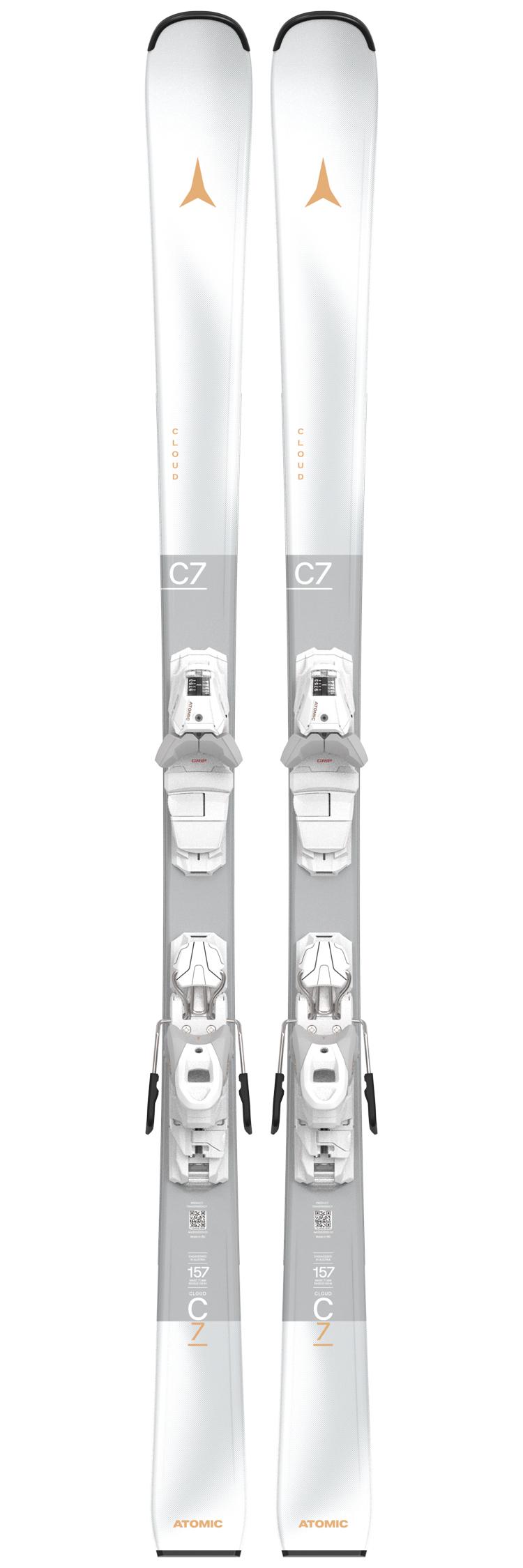Atomic - Pack Ski E Cloud C7 White Lt - 163 + M 10 Gw White Light Sand L80 - Ski