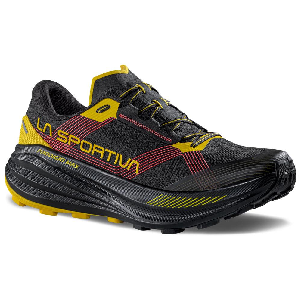 La Sportiva - Prodigio Max Black Yellow - 42.5 - Trail shoes