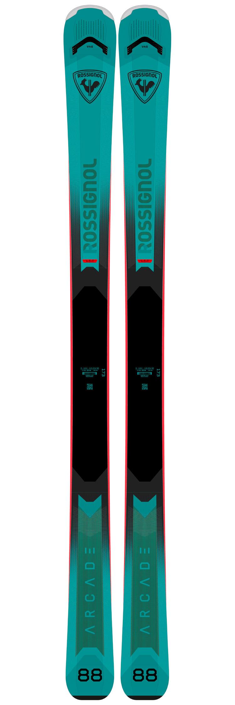 Rossignol - Arcade 88 DA*** + Squire 11 TCX - 170 - Ski-Set