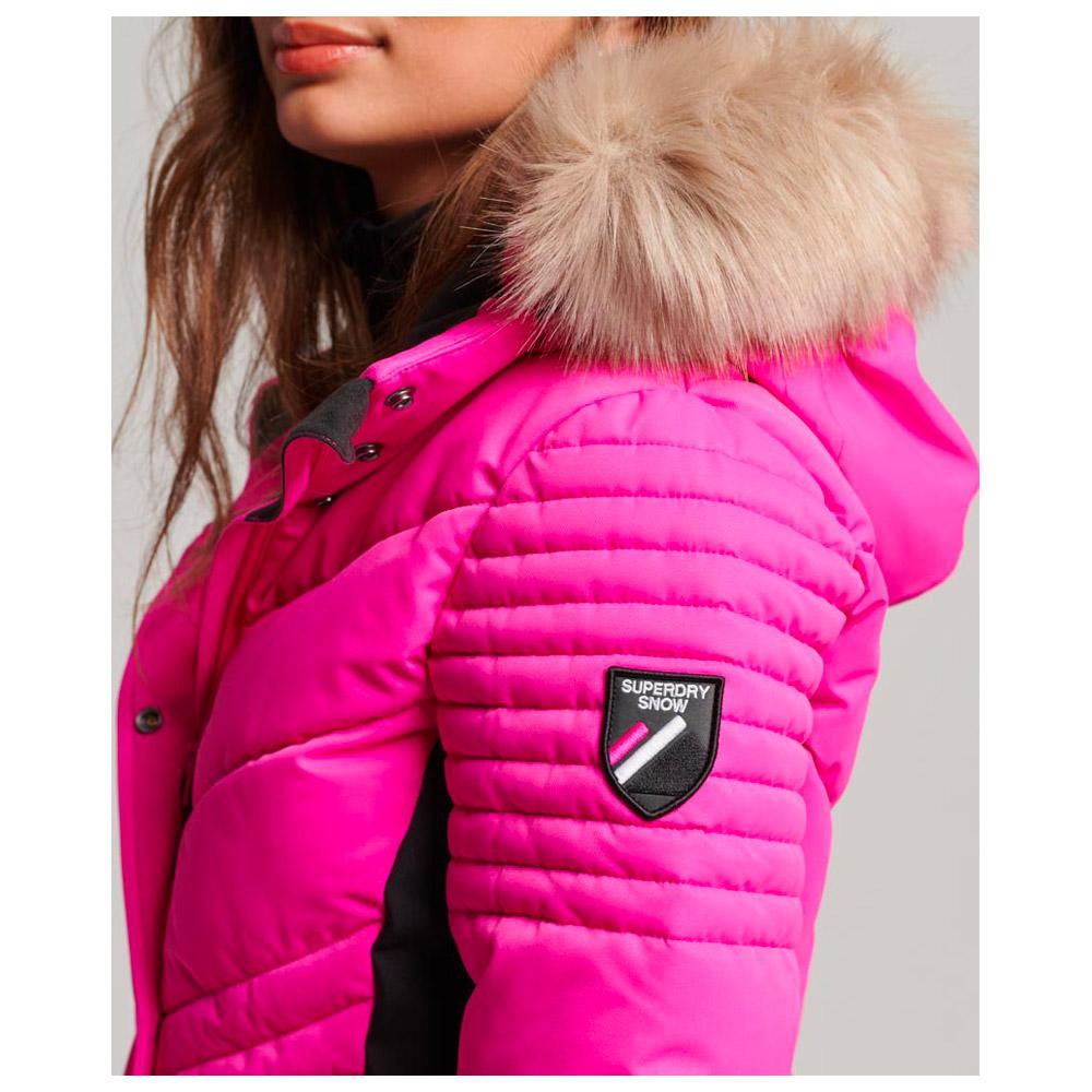 Superdry pink ski jacket best sale