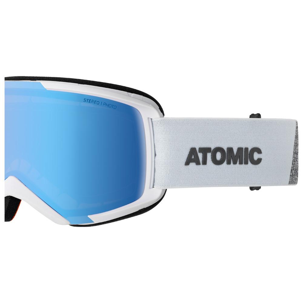 Atomic Goggles Savor Photo White Blue Photochromic Side