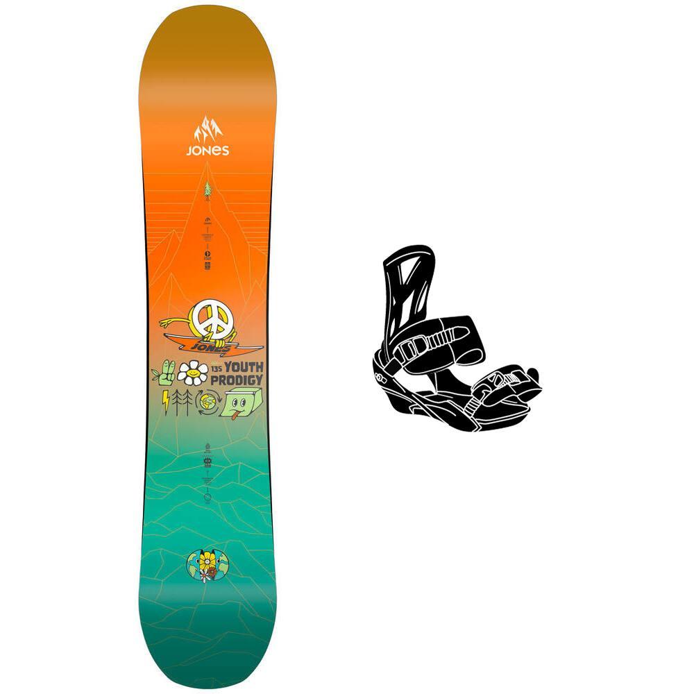 Jones - Pack Snowboard Prodigy - 135 + Grom - Snowboard